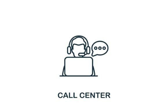 Call Center Icon Graphics and Icons