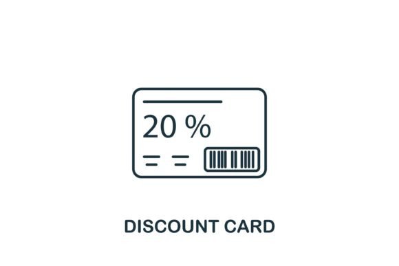 Discount Card Icon Graphics and Icons