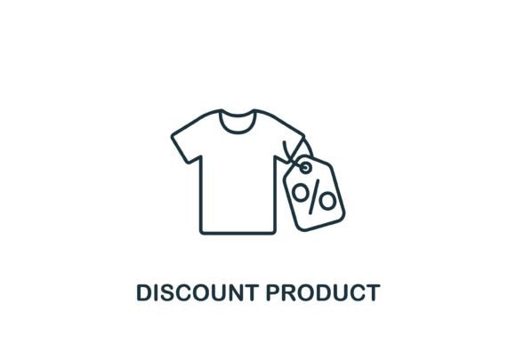Discount Product Icon Graphics and Icons
