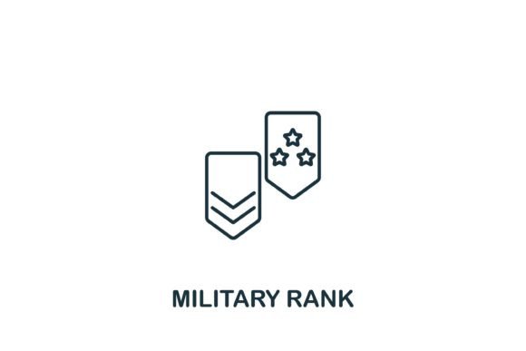 Military Rank Icon Graphics and Icons