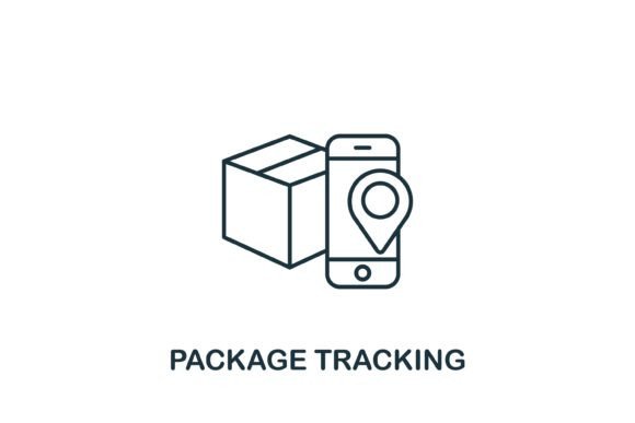 Package Tracking Icon Graphics and Icons