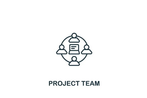 Project Team Icon: Graphics and Icons for Real Publishing