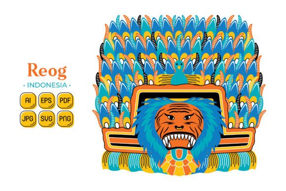 Reog Vector Illustration: Graphics for Editorial & Web Design