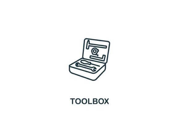 Toolbox Icon for Graphics and Icons