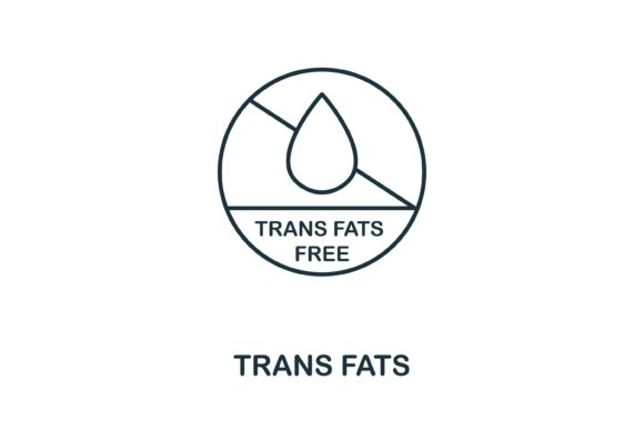 Trans Fats Icon Graphics