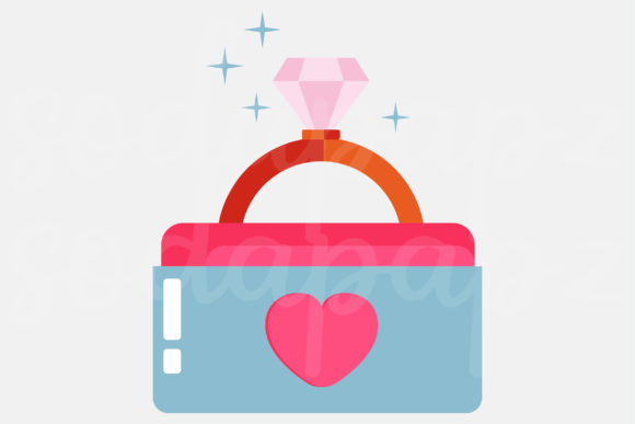 Valentines - Proposal Ring 1: Graphics and Icons for Creative Design