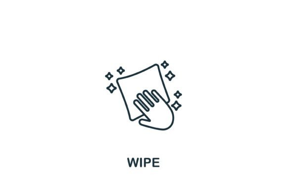 Wipe Icon Graphics and Icons